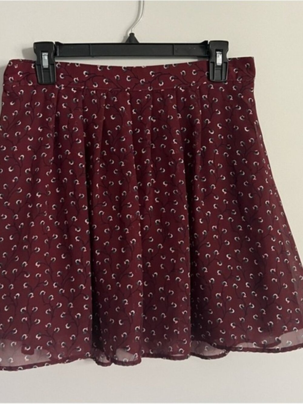 Print Skater Skirt